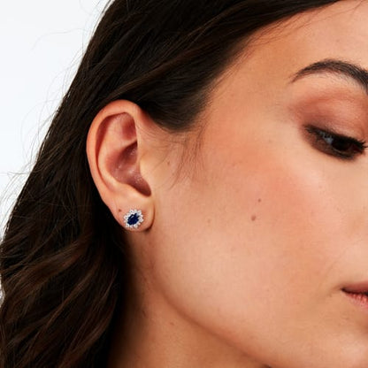 Morellato Orecchini Duchessa con Zircone Blu