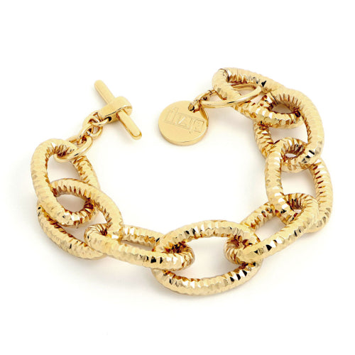 Unoaerre Bracciale Donna Catena Forzantina Diamantata
