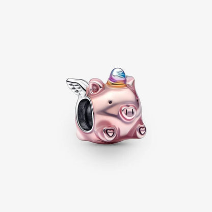 Pandora Charm Pandora Maialino Unicorno Volante
