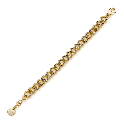Unoaerre Bracciale Donna Groumette Diamantata