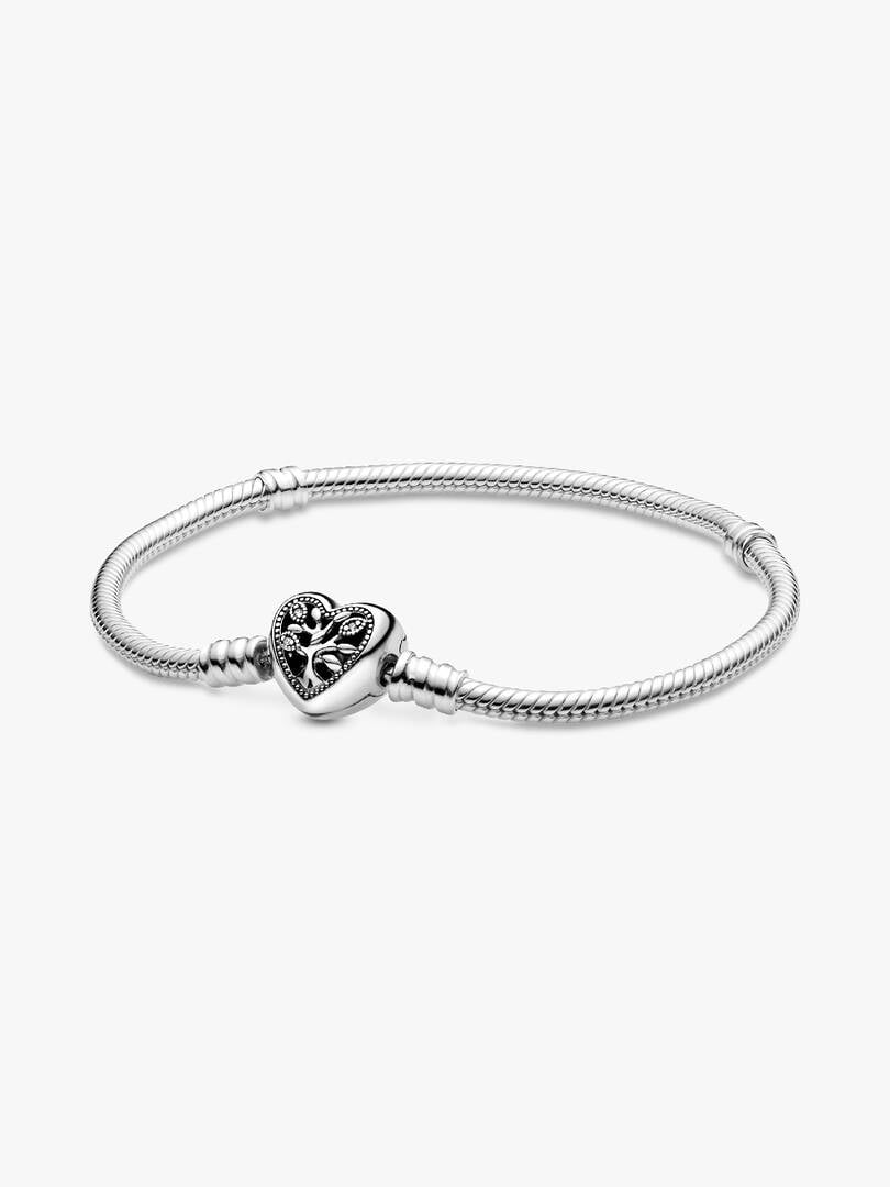 Pandora Bracciale Moments con Chiusura a Cuore Albero della Famiglia