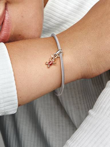 Pandora Charm Disney, Winnie the Pooh, Pendente Pimpi