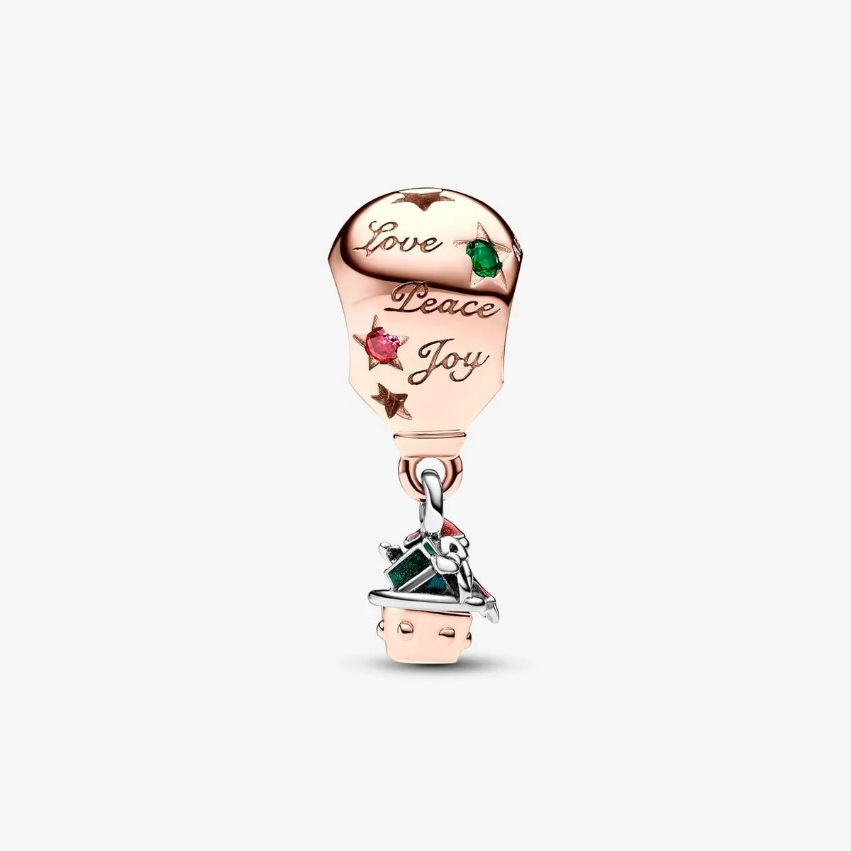 Pandora Charm Pendente Babbo Natale in Mongolfiera