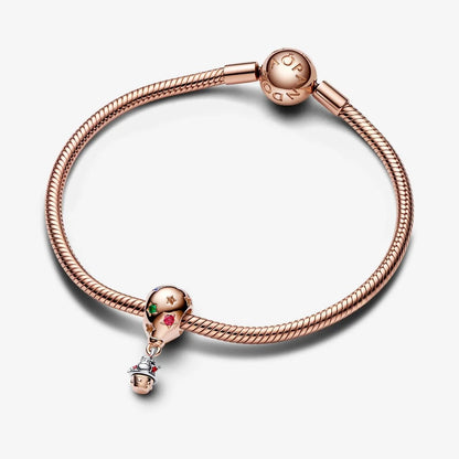 Pandora Charm Pendente Babbo Natale in Mongolfiera