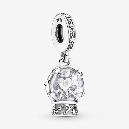 Pandora Charm Pendente Vetro di Murano Sfera Natalizia