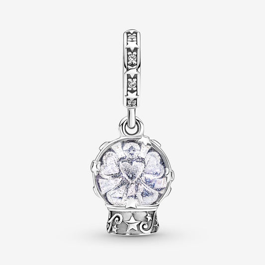 Pandora Charm Pendente Vetro di Murano Sfera Natalizia
