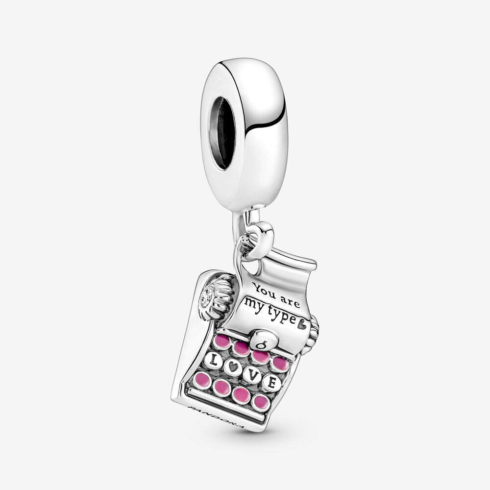 Pandora Charm Pendente Macchina da Scrivere
