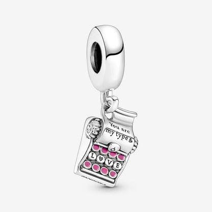 Pandora Charm Pendente Macchina da Scrivere