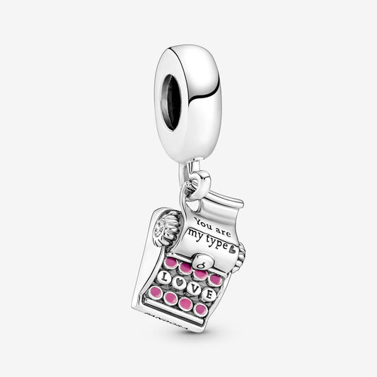 Pandora Charm Pendente Macchina da Scrivere