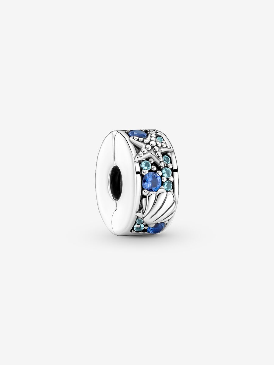 Pandora Clip Stelle Marine e Conchiglie Tropicali