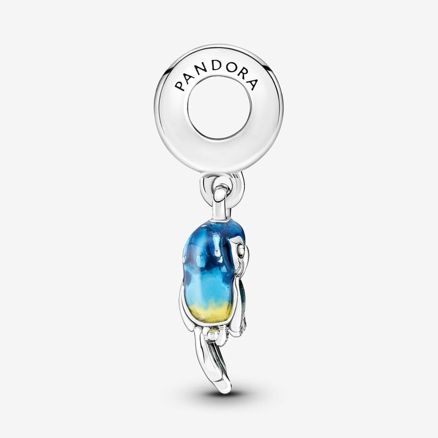Pandora Charm Pendente Pappagallo Del Paradiso Nella Giungla