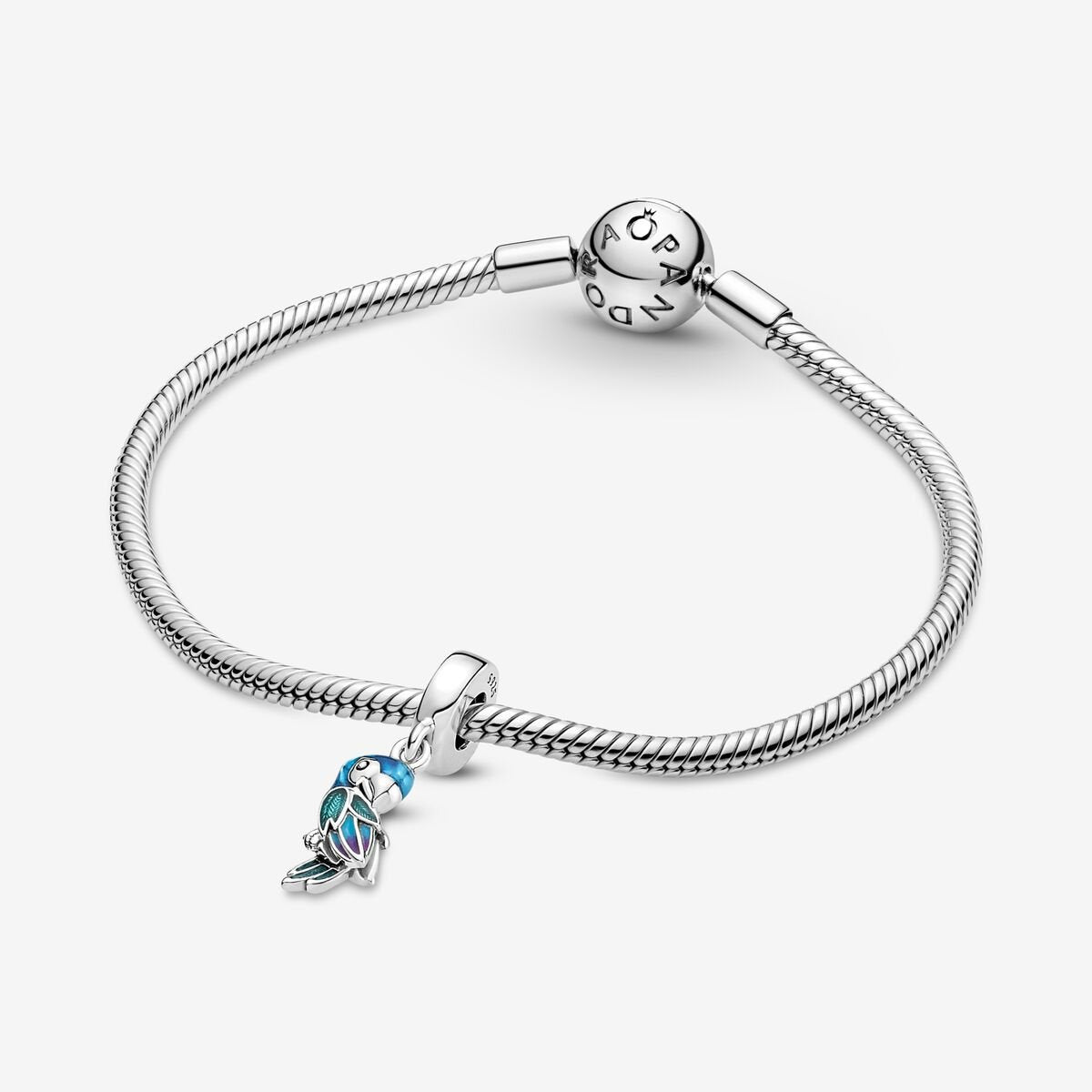 Pandora Charm Pendente Pappagallo Del Paradiso Nella Giungla