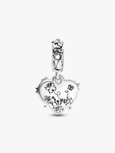 Pandora Charm Disney, Winnie the Pooh, Pendente Winnie e Pimpi