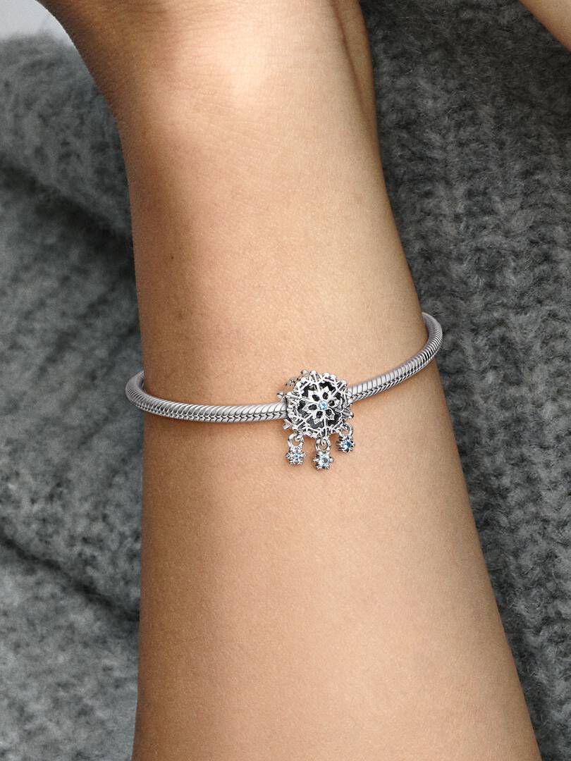 Pandora Charm Fiocco di Neve Ghiacciato