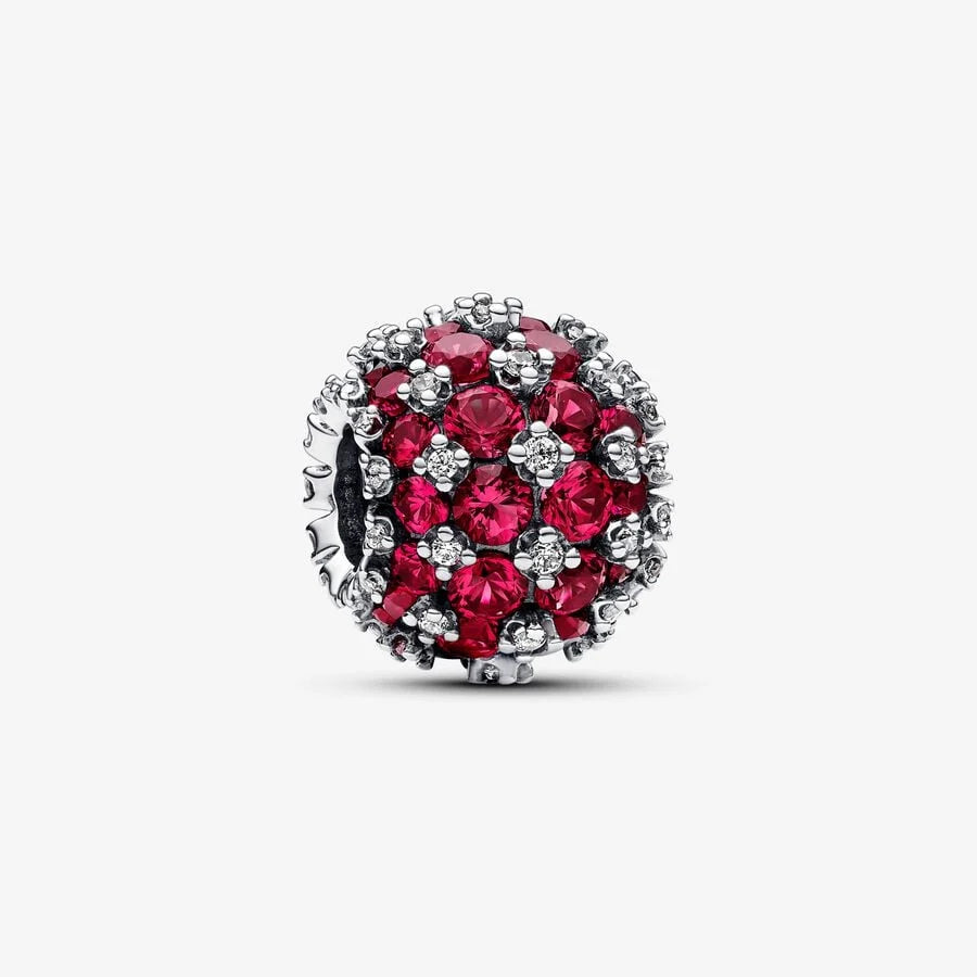 Pandora Charm Pavè Pietre Luminose Fucsia