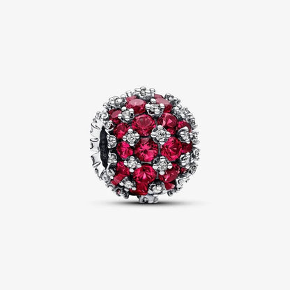 Pandora Charm Pavè Pietre Luminose Fucsia