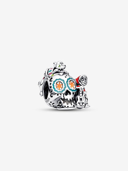 Pandora Pixar Coco Teschio Miguel & Dante che si illumina al buio