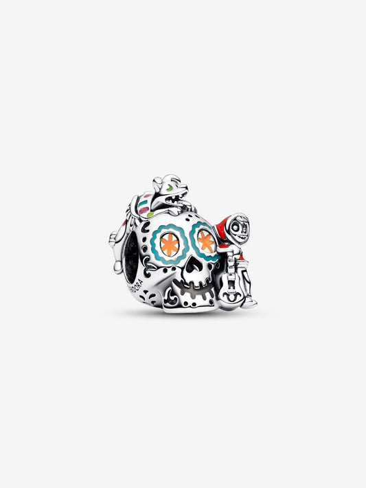Pandora Pixar Coco Teschio Miguel & Dante che si illumina al buio