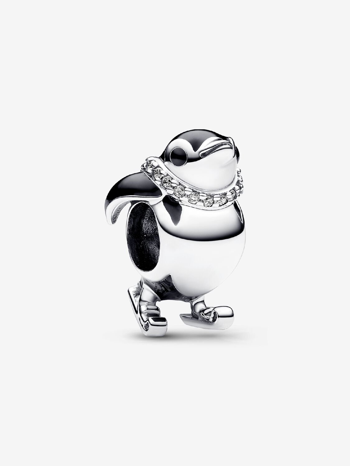 Pandora Charm Pinguino con gli Sci