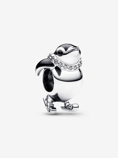 Pandora Charm Pinguino con gli Sci
