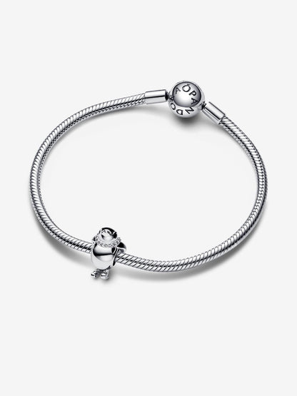 Pandora Charm Pinguino con gli Sci
