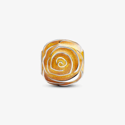 Pandora Charm Rosa Gialla