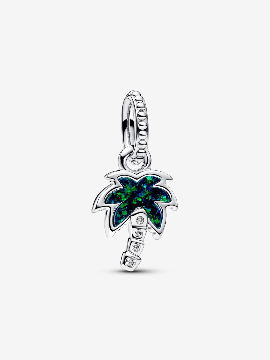 Pandora Charm Charm Pendente Palma Opale