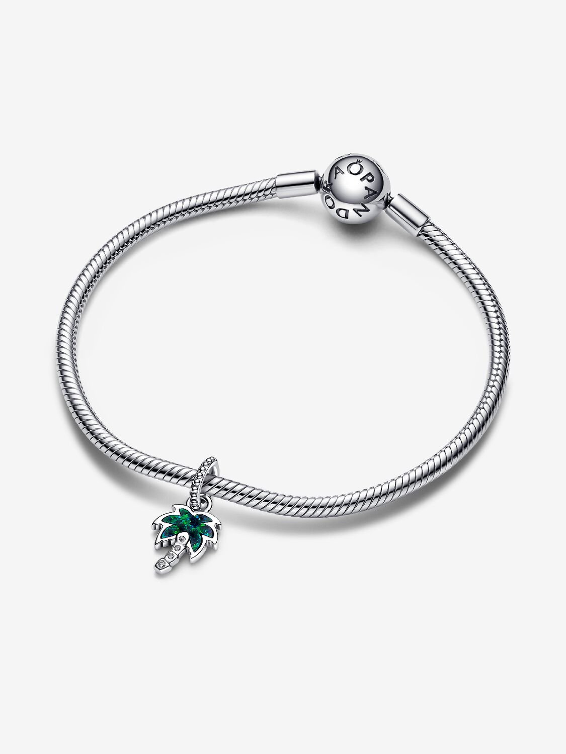 Pandora Charm Charm Pendente Palma Opale