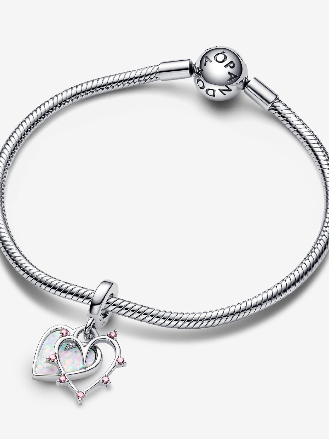 Pandora Charm Pendente Cuore dell'Amicizia Opale
