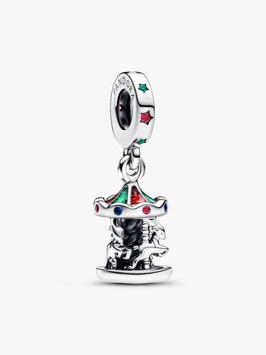Pandora Charm Pendente Giostra di Natale
