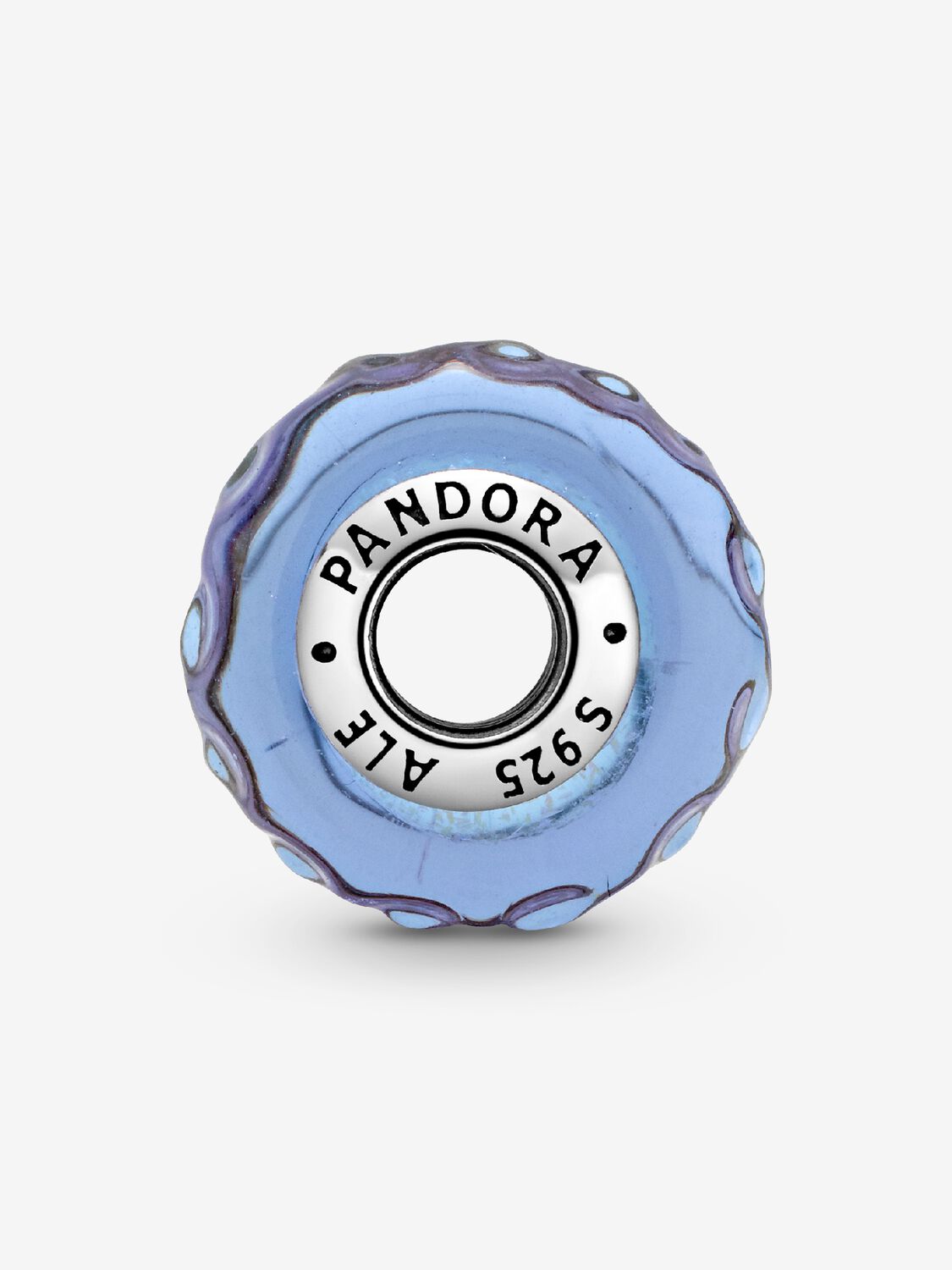 Pandora Charm Vetro di Murano Lavanda