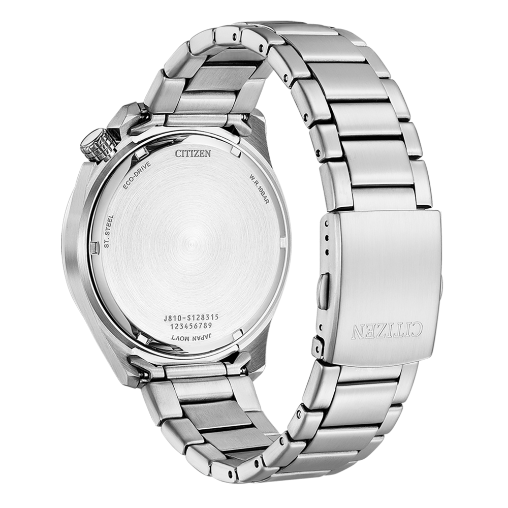 Citizen Orologio Uomo Eco Drive Seaplane Nero AW1710-80E