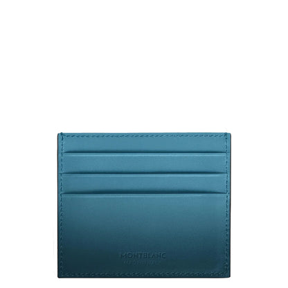 Montblanc Porta carte 6 scomparti Meisterstück Blu fumé 199268