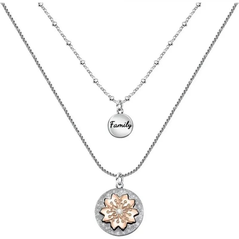 La Petite Story Collana Con Scritta Family