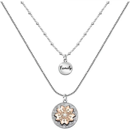 La Petite Story Collana Con Scritta Family