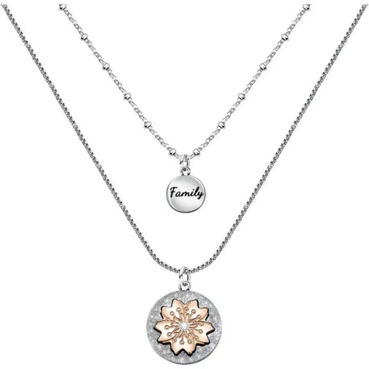 La Petite Story Collana Con Scritta Family