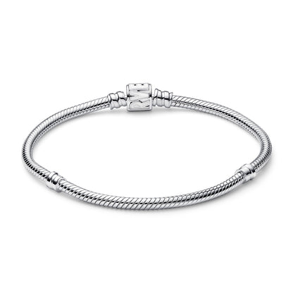 Pandora Bracciale Pandora Moments con Maglia Snake e Chiusura con Logo Marvel