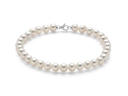 Miluna Bracciale di Perle 7-7,5