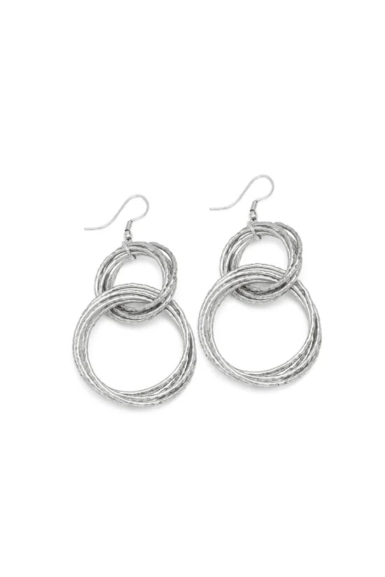 VESTOPAZZO Orecchini Catena Cerchi