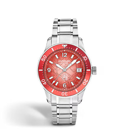 Montblanc Orologio Montblanc Iced Sea Automatic Date 0 Oxygen  Edizione Limitata - 300 Esemplari 135762