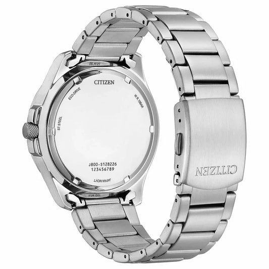 Citizen Orologio Uomo Eco Drive Military Blu AW0110-82L