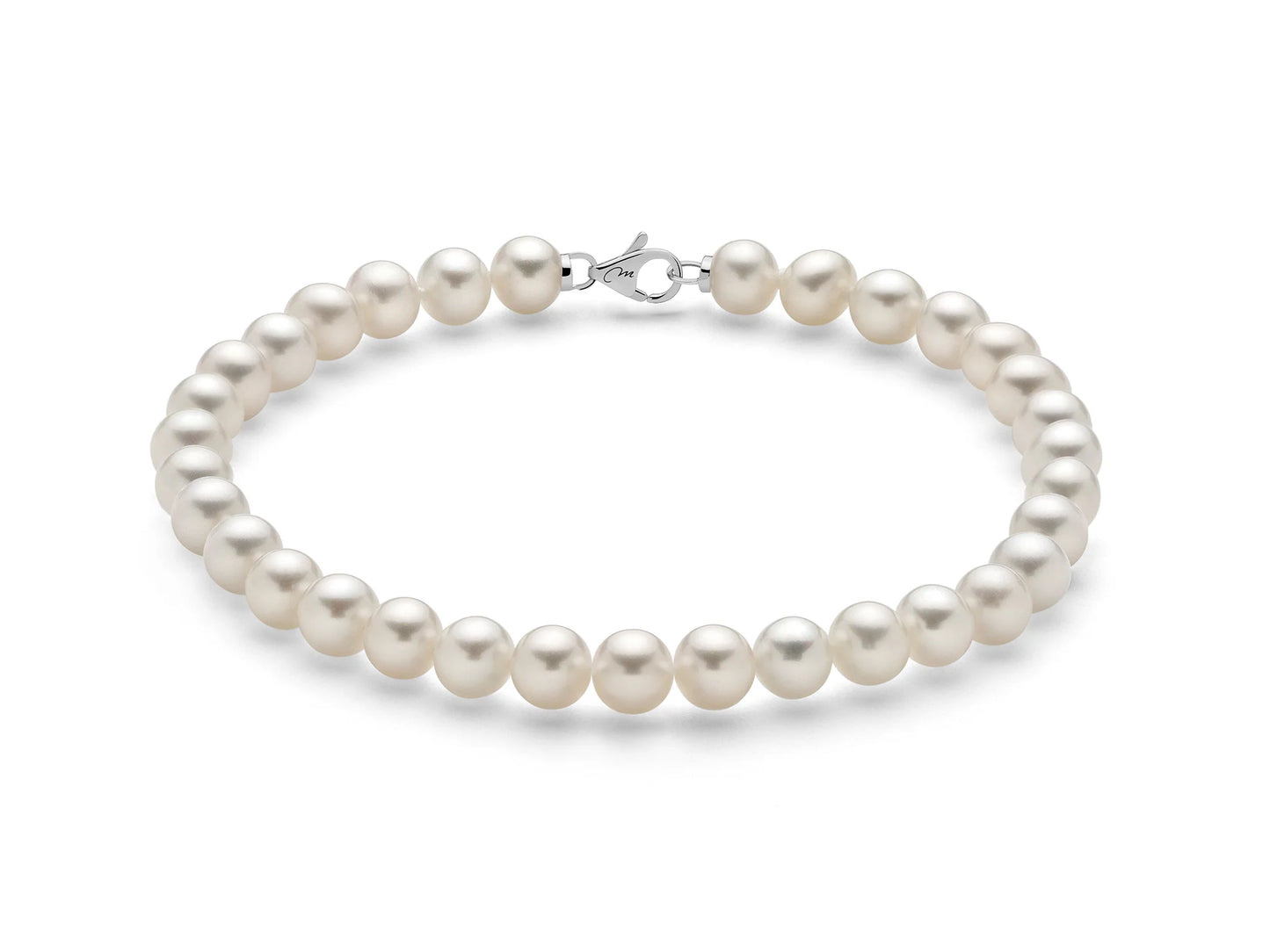 Miluna Bracciale di Perle 6-6,5