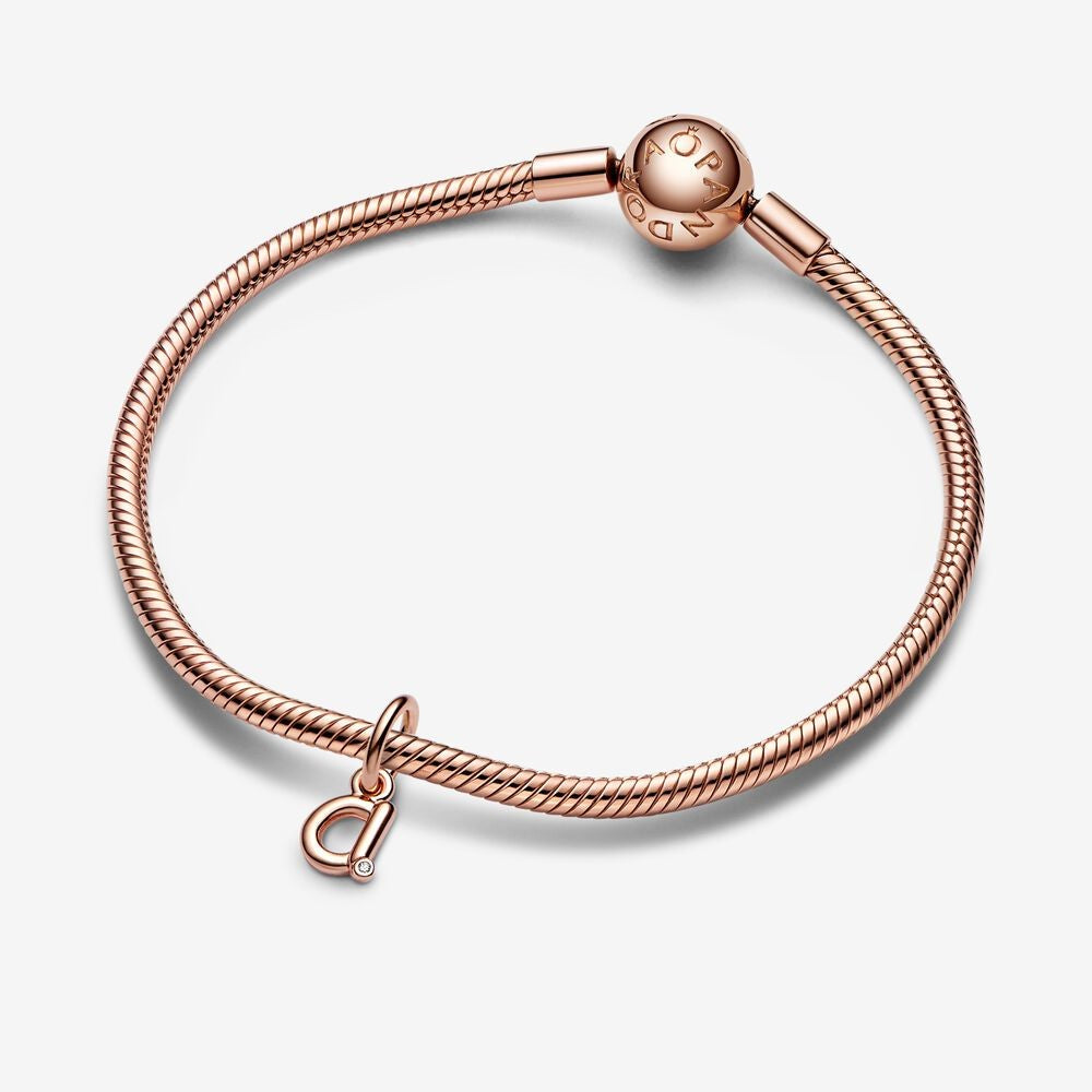 Pandora Charm Pendente Alfabeto Iniziale Con Lettera (Varie Lettere Disponibili)