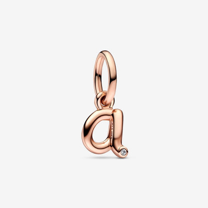 Pandora Charm Pendente Alfabeto Iniziale Con Lettera (Varie Lettere Disponibili)