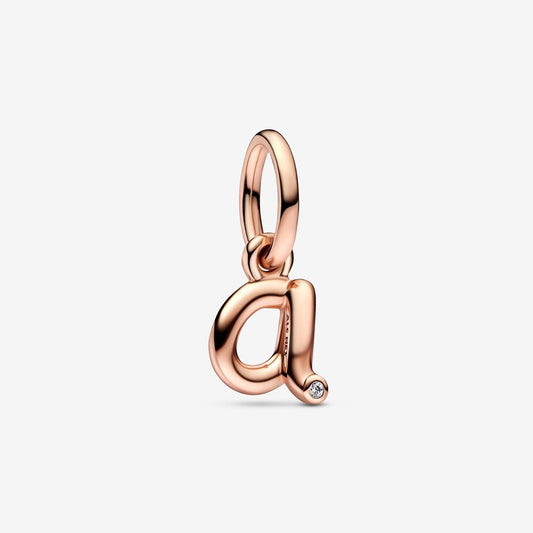 Pandora Charm Pendente Alfabeto Iniziale Con Lettera (Varie Lettere Disponibili)