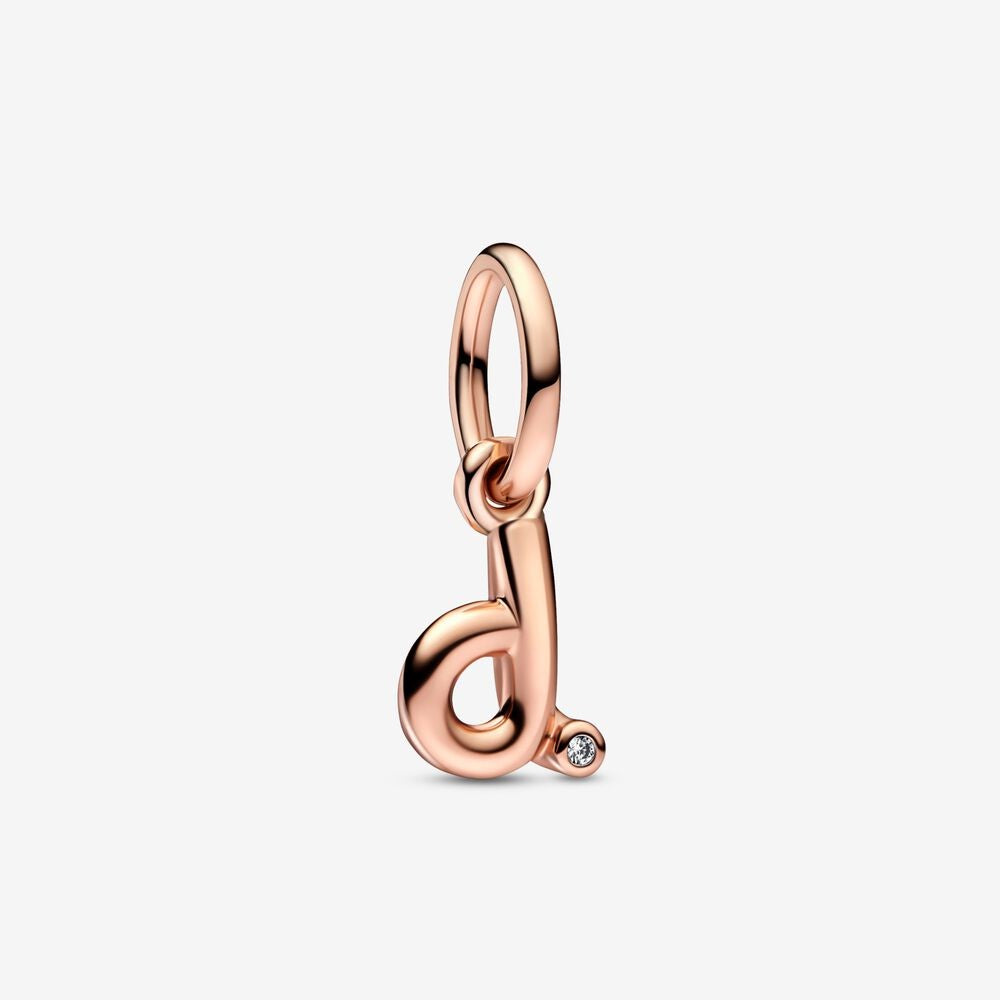 Pandora Charm Pendente Alfabeto Iniziale Con Lettera (Varie Lettere Disponibili)