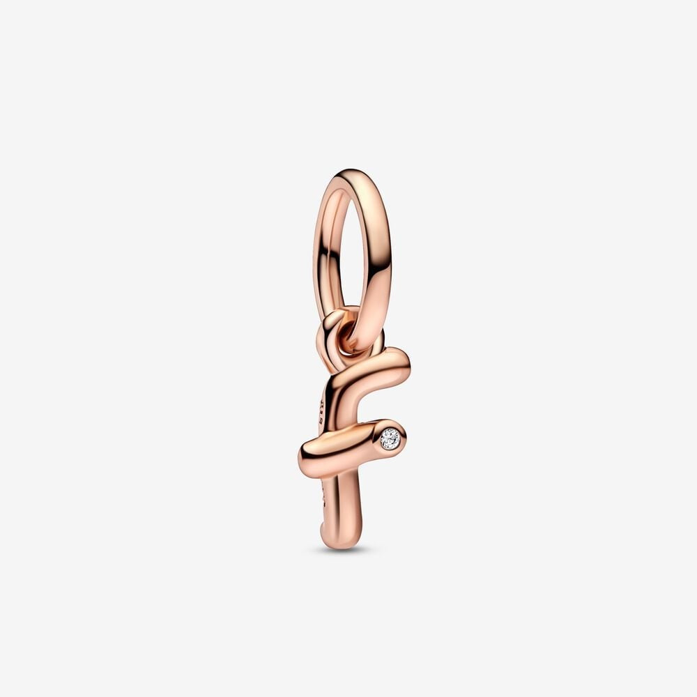 Pandora Charm Pendente Alfabeto Iniziale Con Lettera (Varie Lettere Disponibili)