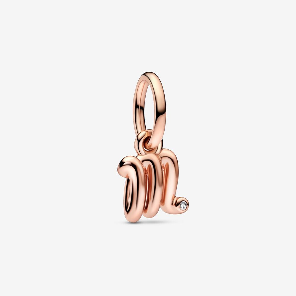 Pandora Charm Pendente Alfabeto Iniziale Con Lettera (Varie Lettere Disponibili)