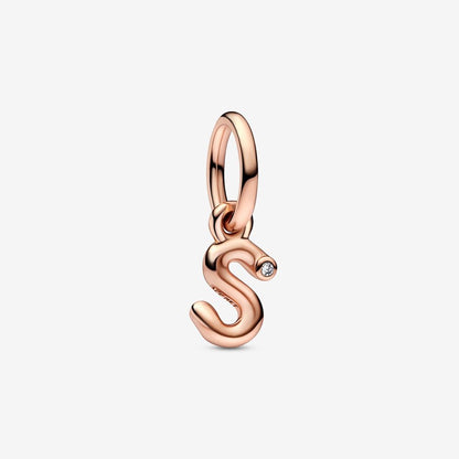Pandora Charm Pendente Alfabeto Iniziale Con Lettera (Varie Lettere Disponibili)