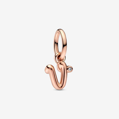 Pandora Charm Pendente Alfabeto Iniziale Con Lettera (Varie Lettere Disponibili)